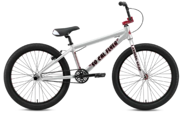 SE Bikes So Cal Flyer 24" Iced Out Silver