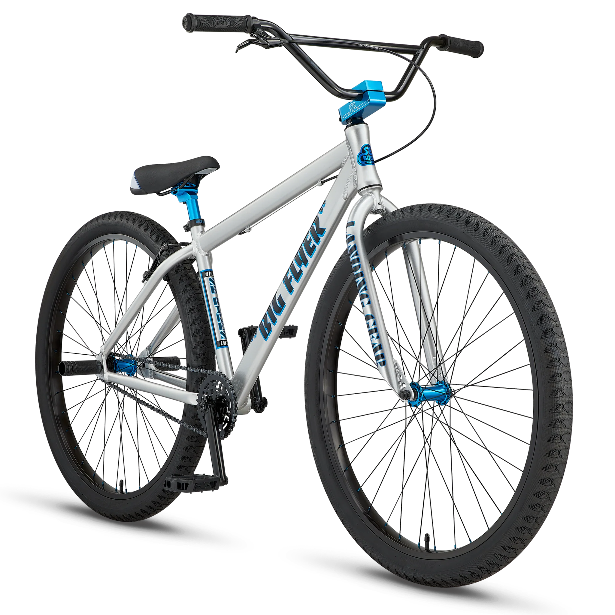 SE Bikes Big Flyer 29" Iced Out Silver - Image 2