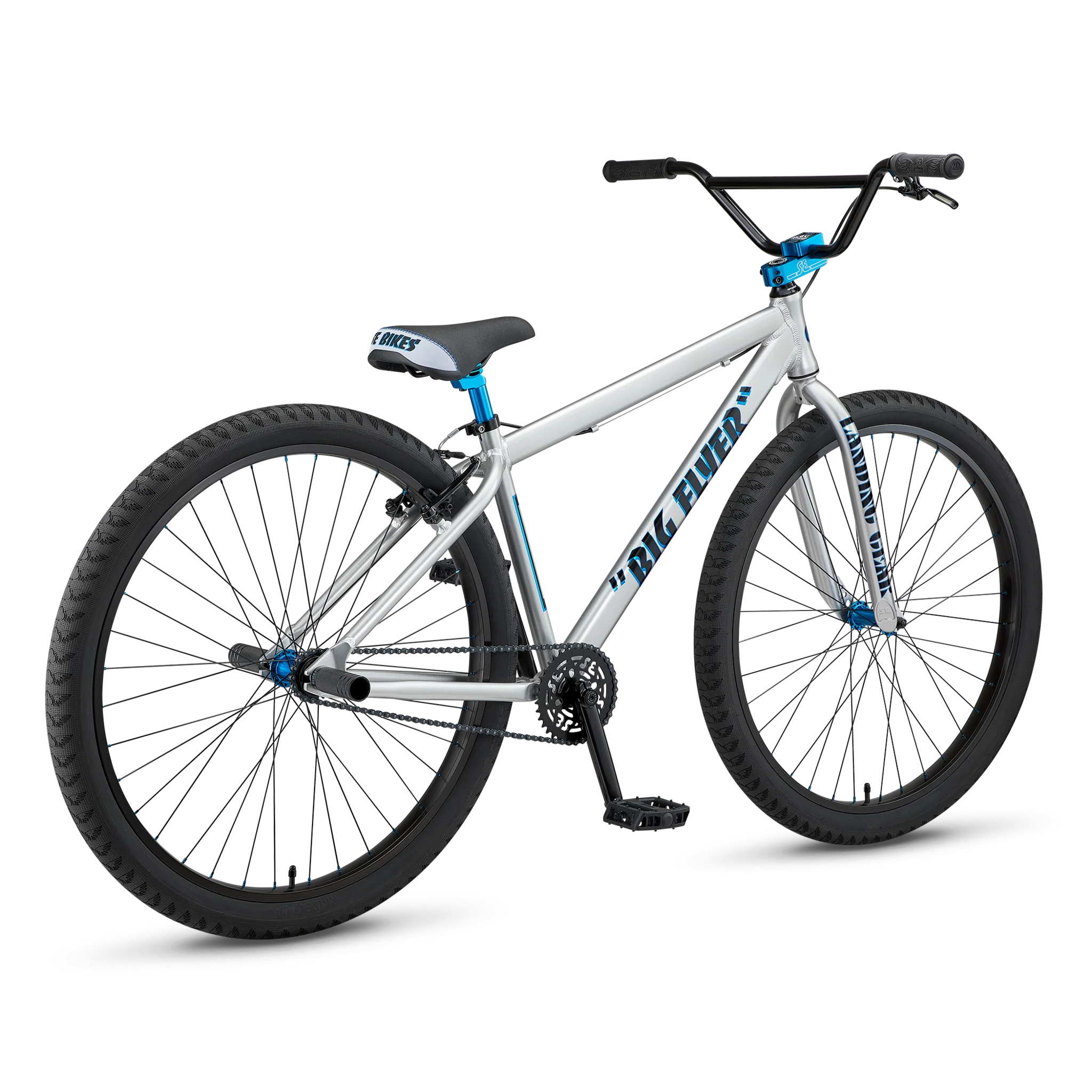 SE Bikes Big Flyer 29" Iced Out Silver - Image 3