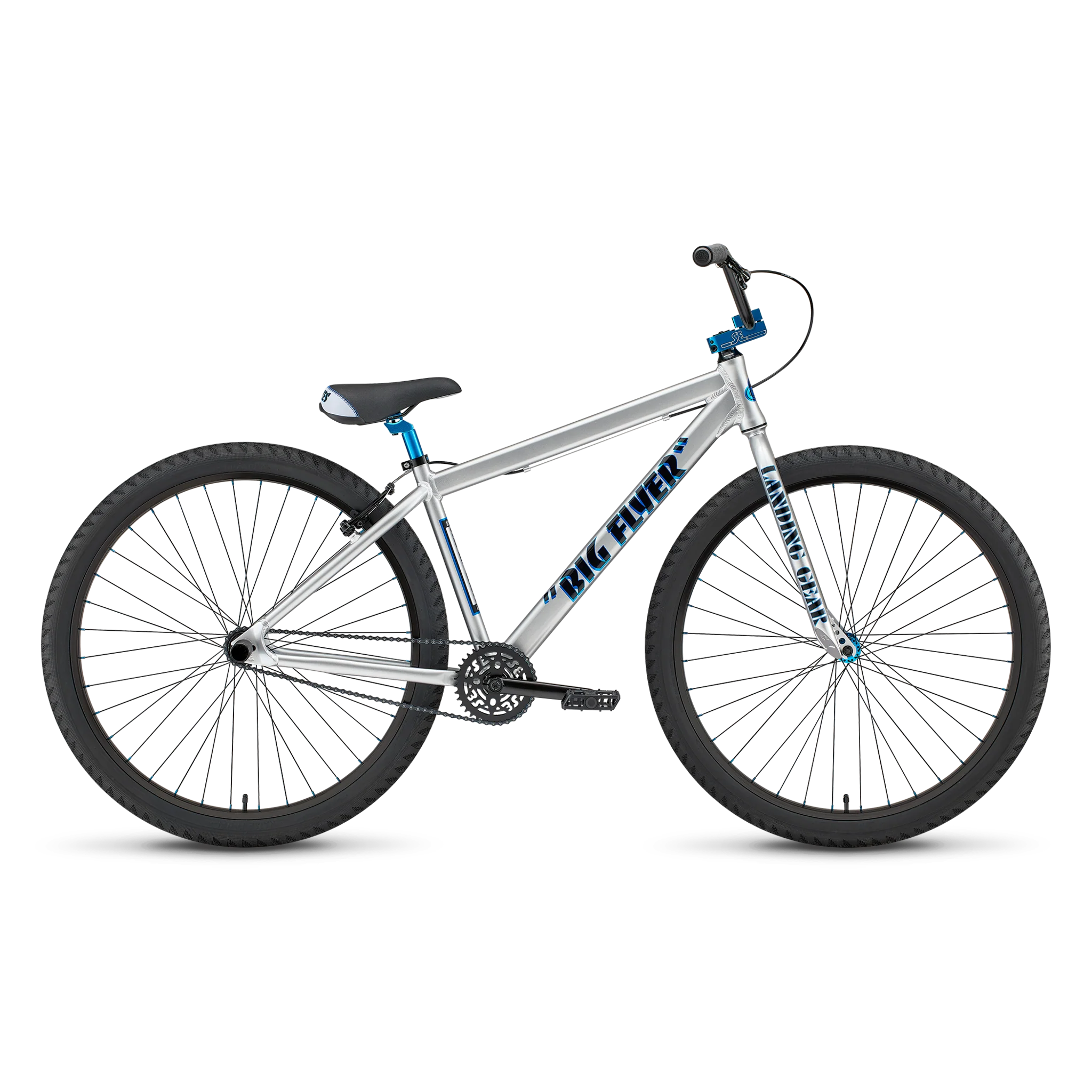 SE Bikes Big Flyer 29" Iced Out Silver
