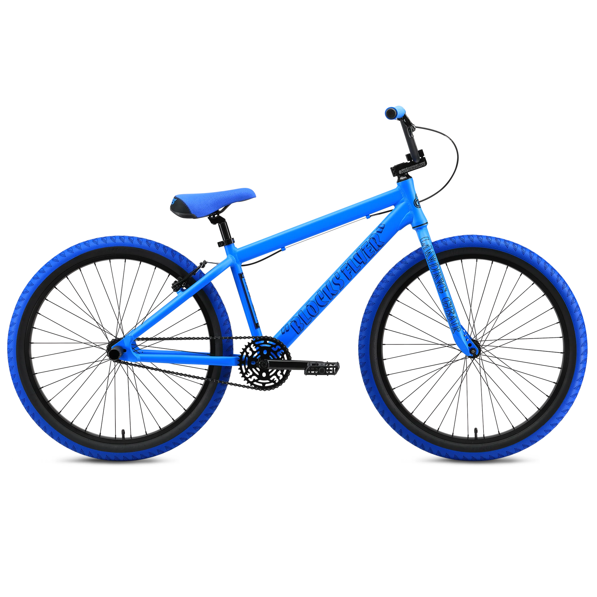 SE Bikes Blocks Flyer 26" Matte Blue