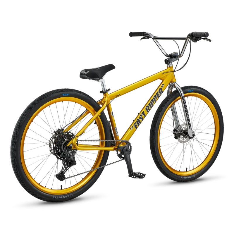 Fast Ripper Gold SE Bikes Fast Ripper 29″ Gold Bling – Grips Bikes